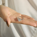 Heart Crown Ring - camillaboutiqueshop