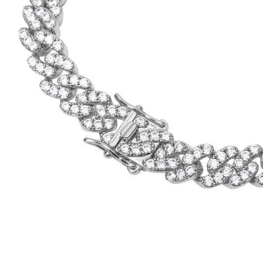 Iced Cubano Link Bracelet - camillaboutiqueshop