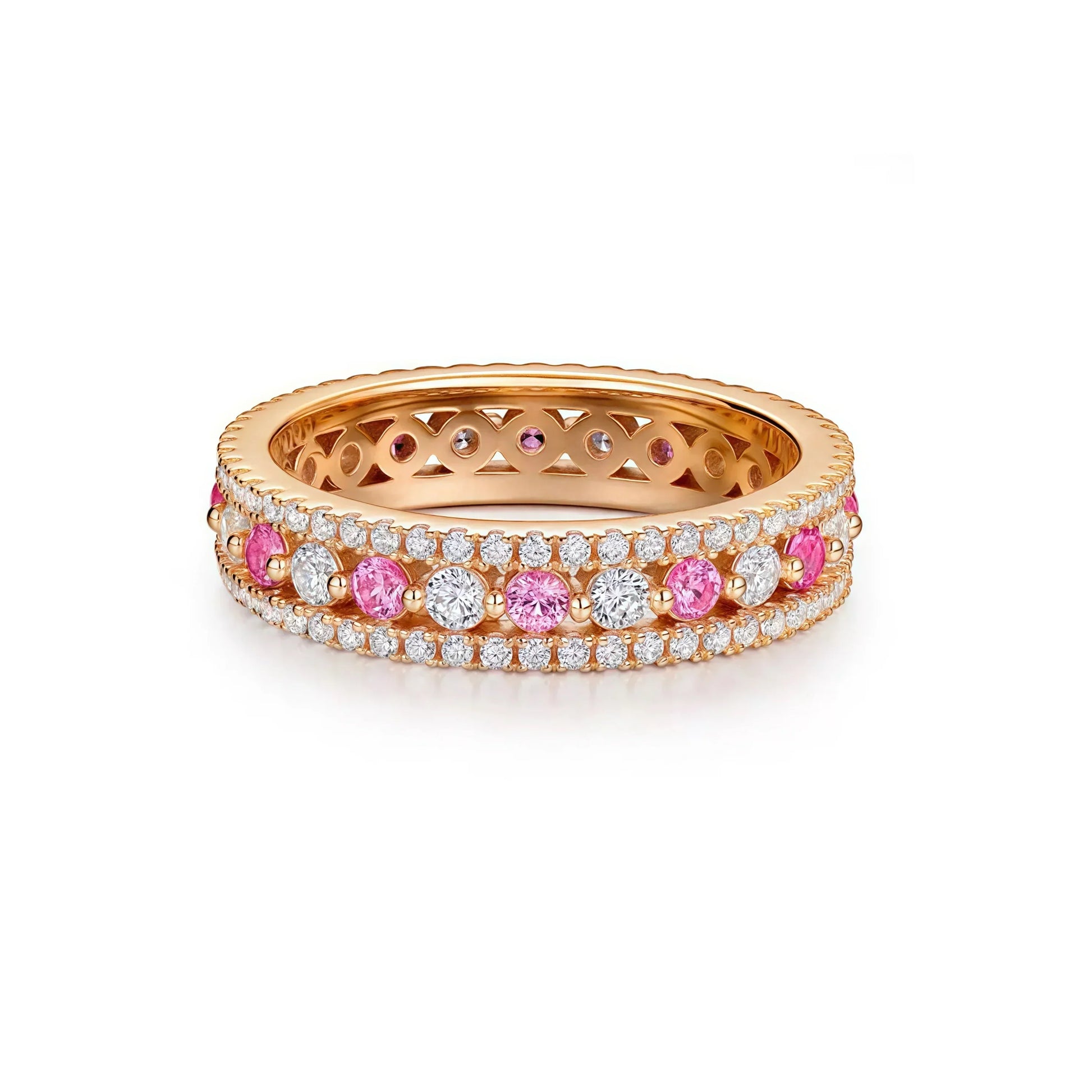 Lace Rosé Ring | 925 Sterling Silver - camillaboutiqueshop